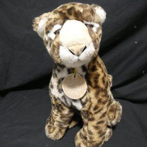 CLASSIC AURORA Leopard Stuffed Animal in prestine condition
